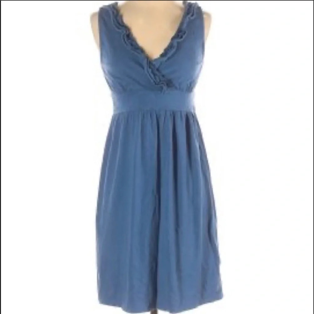 ANN Taylor LOFT - Ruffle midi Dress, XSP